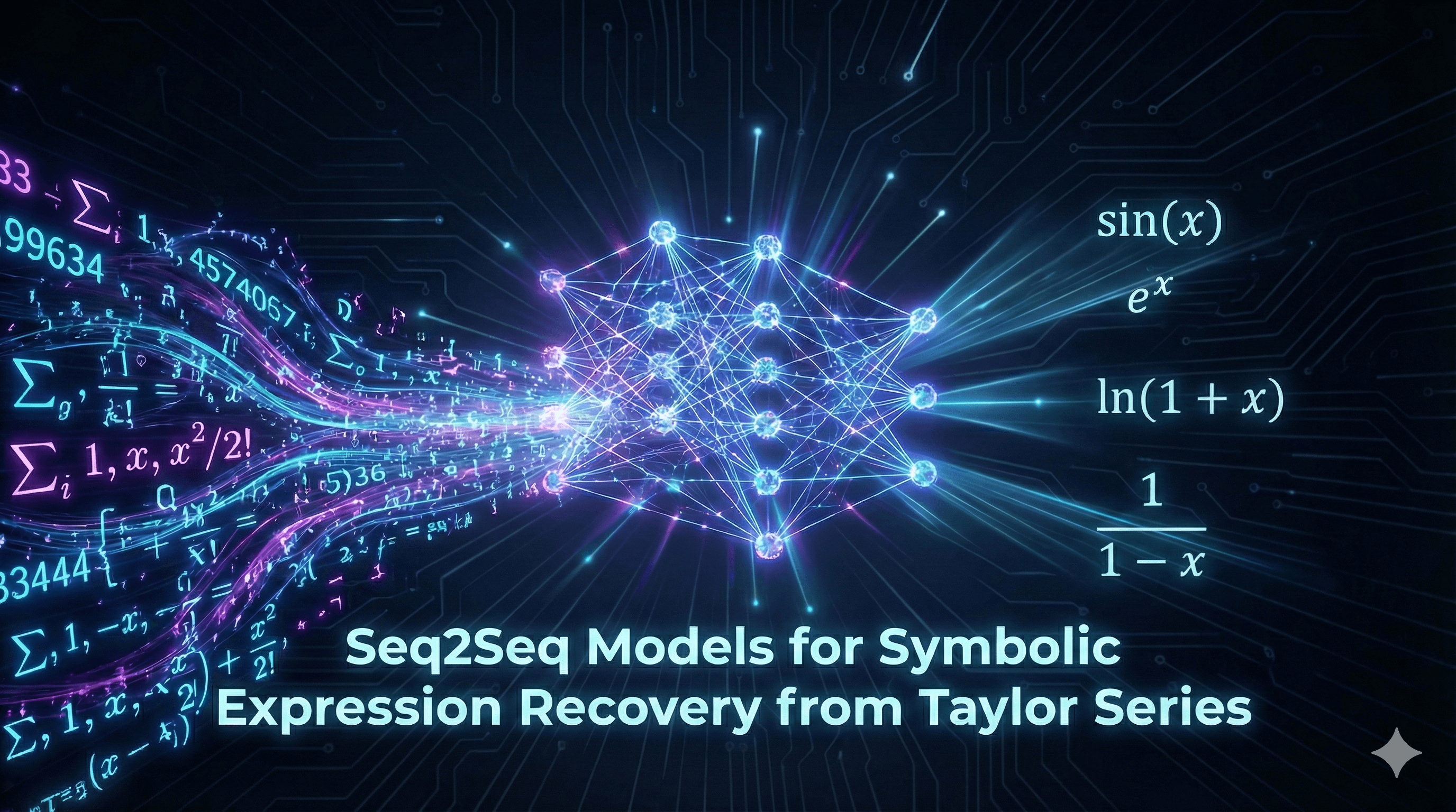 Seq2Seq Models for Symbolic Expression Recovery from Taylor Series